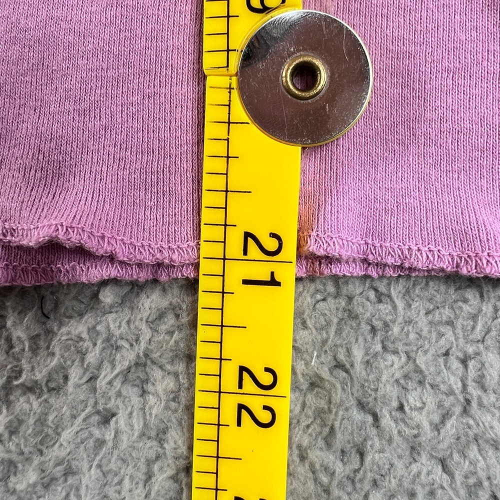 DKNY T-Shirt Women's P/S Orchid Purple Logo Baby Tee Vintage 90s Made in USA NWT - Picture 8 of 9